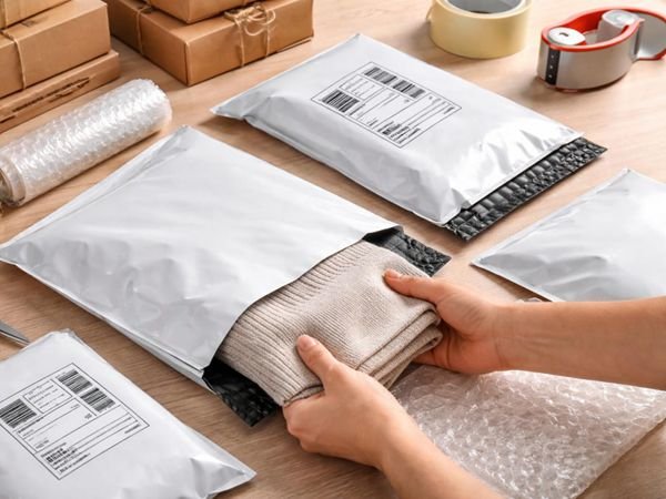 Protect online orders with lightweight cushioning