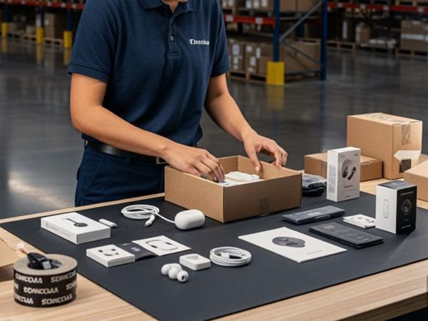 Antistatic poly bubble shipping mailers for phone accessories and small electronics