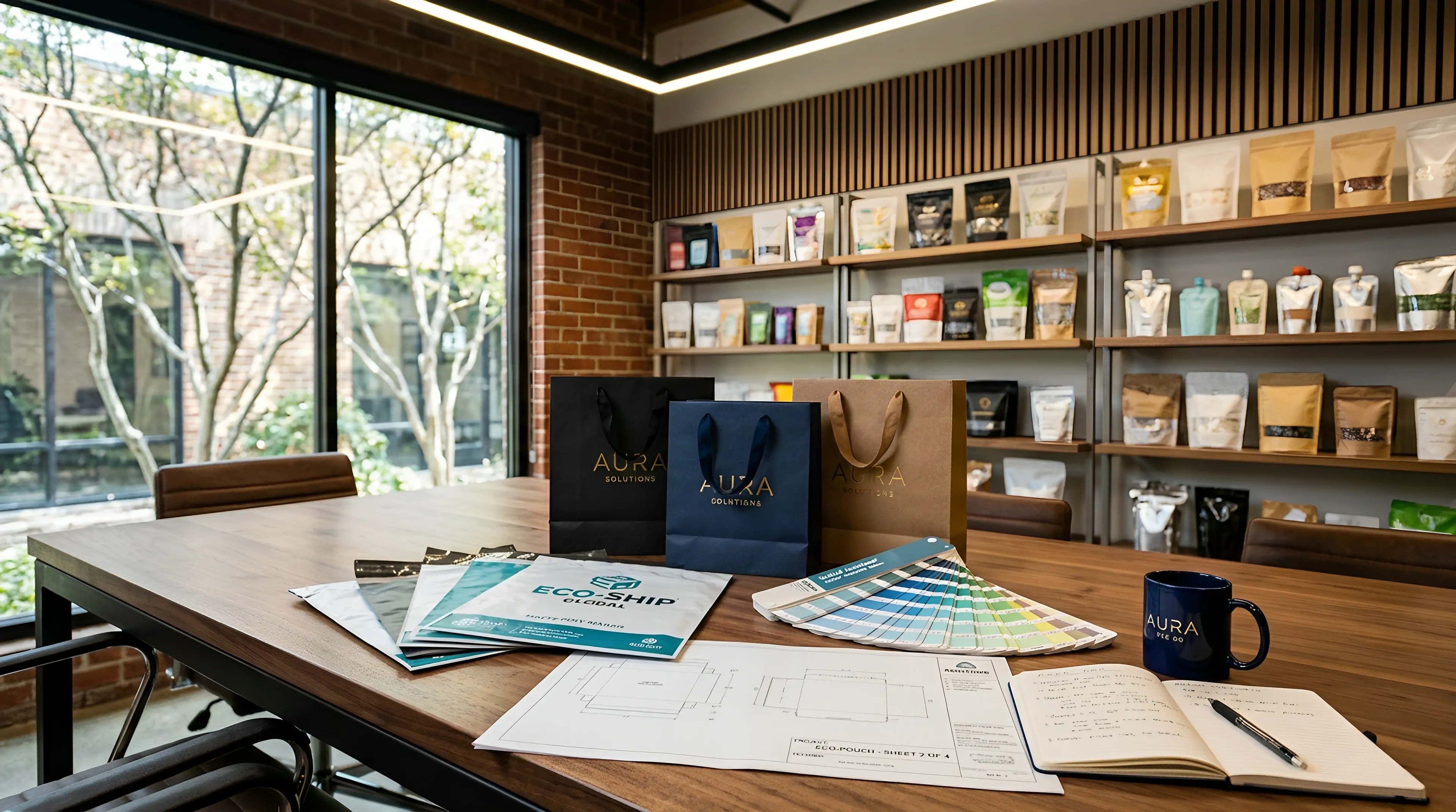 PackagingANT custom packaging manufacturing sample showroom and design center