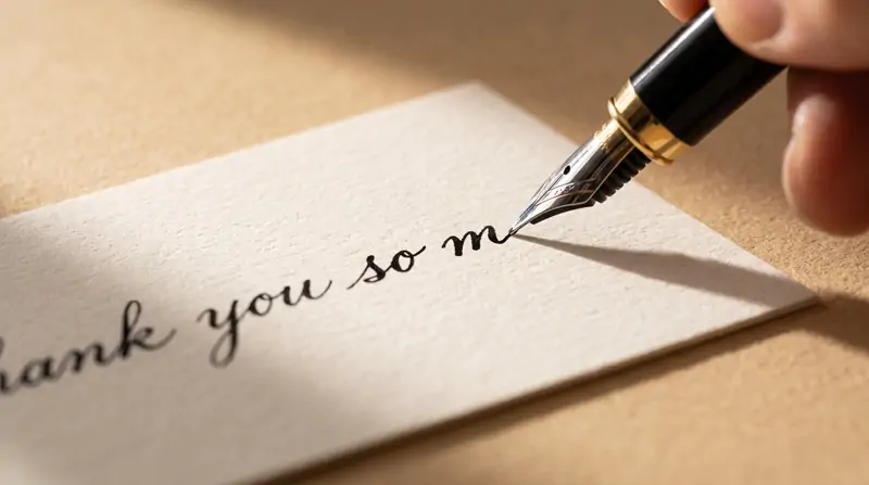 Macro close-up of a pen writing cleanly on uncoated absorbent paper reverse with zero ink smudging
